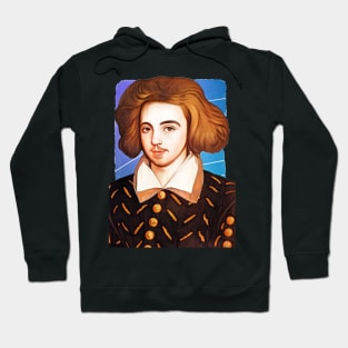 English Playwright Christopher Marlowe illustration Hoodie